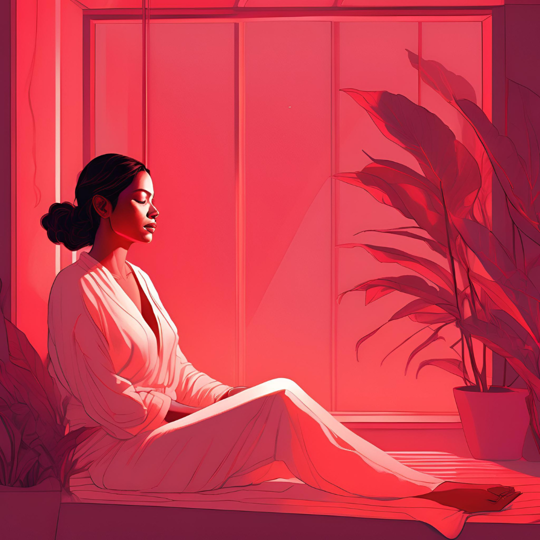 🔴 Healing Light: Using Red Light Therapy to Soothe Stress and Anxiety