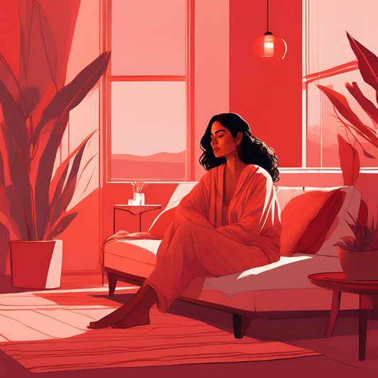 🌙 Light Your Way to Restful Sleep: How Red Light Therapy Supports Nighttime Wellness