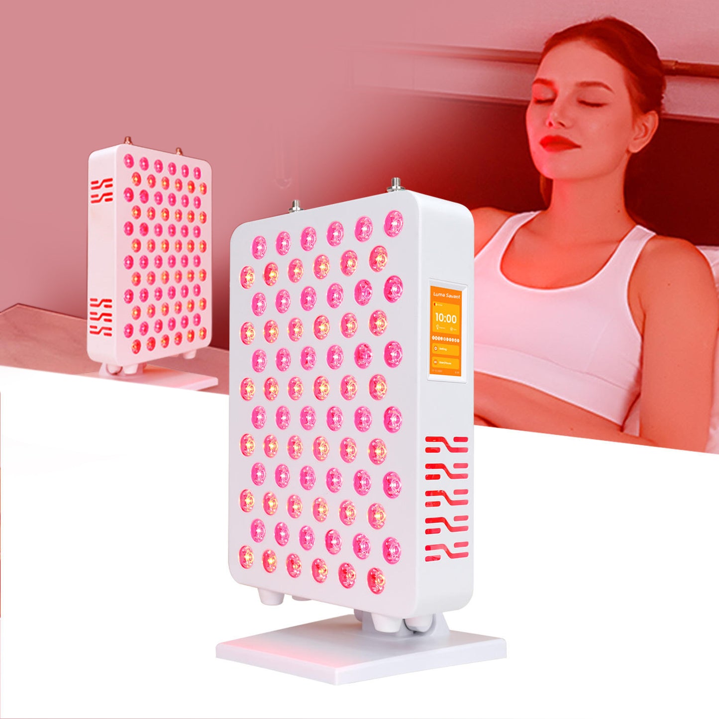 LumaGlō Pro Precision Red Light Therapy for Radiant Skin & Pain Relief