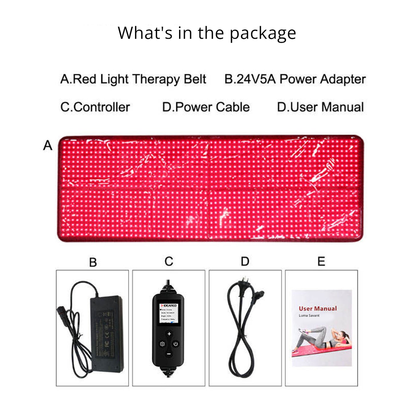 LumaLux Therapy Mat Red Light Therapy Full-Body Healing & Rejuvenation